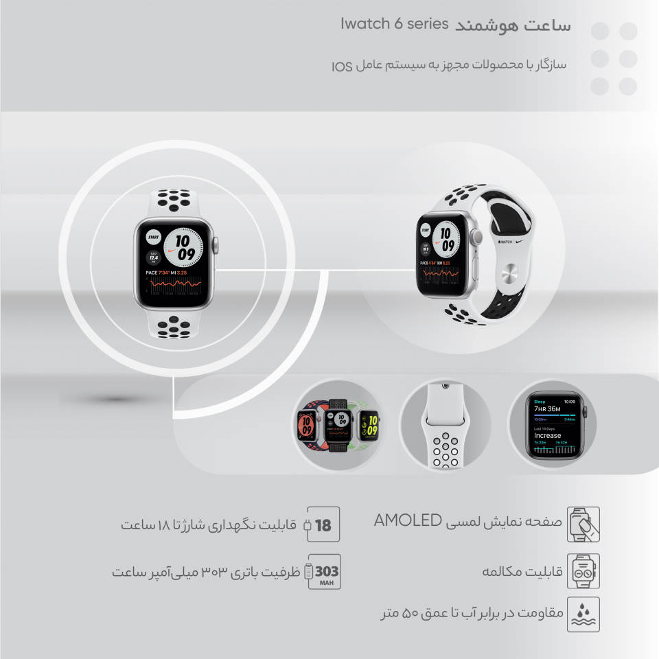 ساعت هوشمند اپل واچ 6 6 Apple Watch5