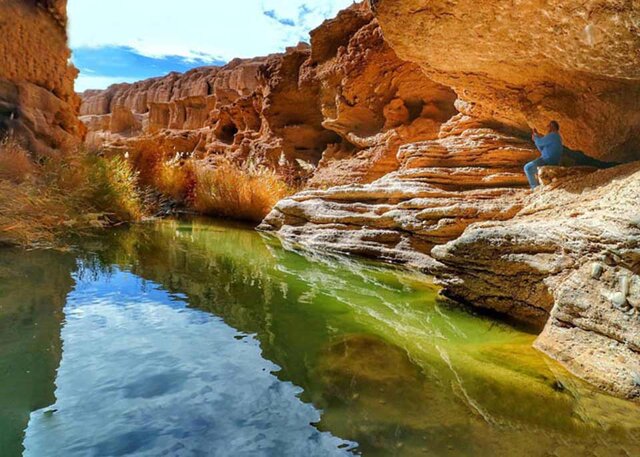 اشتباه نکنید اینجا شمال نیست؛ وسط کویر است 