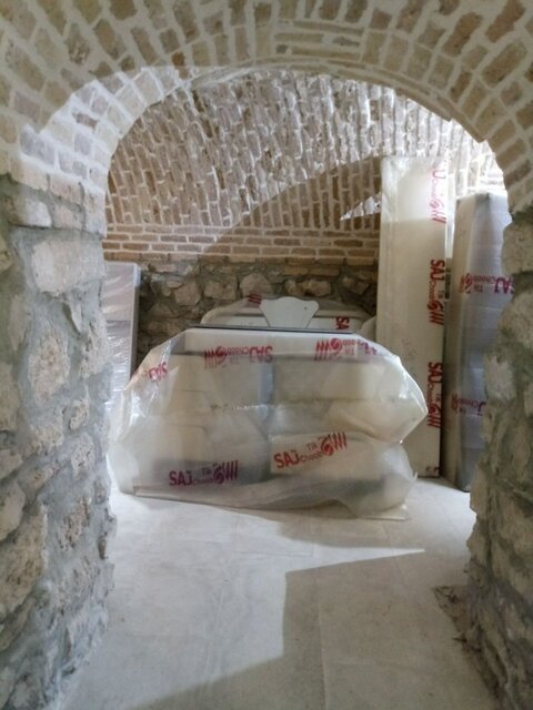 اندر احوالات حمام قدیمی که انبار مبل است!  