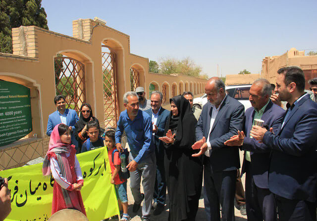 معاون گردشگری وزیر میراث به ابرکوه سفر کرد