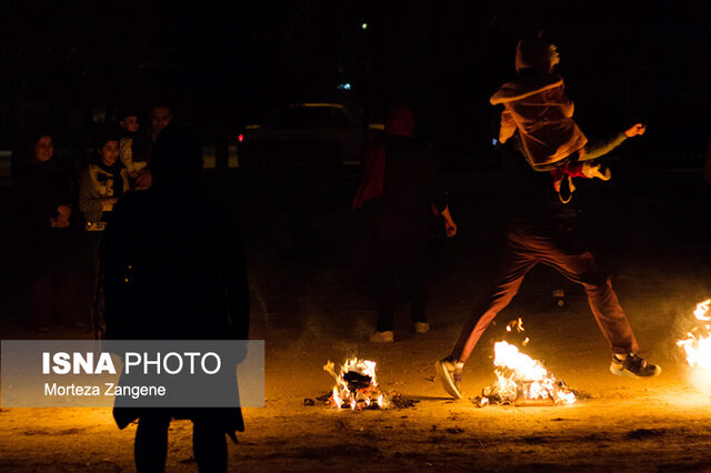 چهارشنبه سوری بازمانده‌ای از ایران باستان