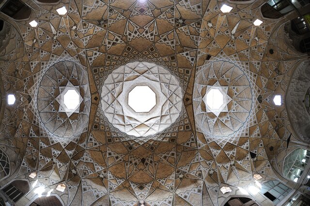 تیمچه قم شاهکار معماری طاق ضربی