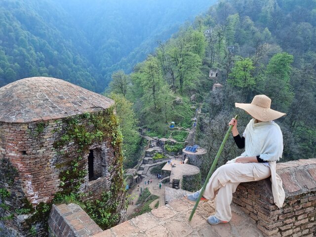 دژ عظیم «قله روخون»، یادگاری به‌جامانده در شکاف کوه‌ها