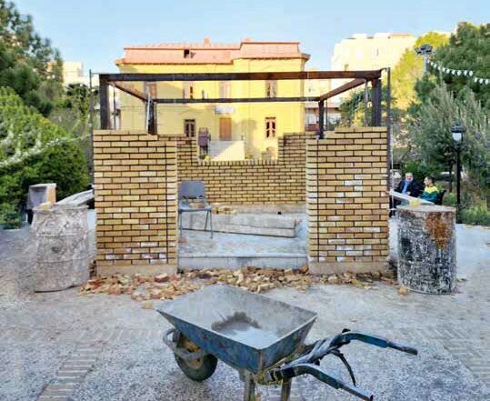 سازه جدید در عمارت منسوب به «فخرالدوله» برچیده شد 3 سازه جدید در عمارت منسوب به «فخرالدوله» برچیده شد