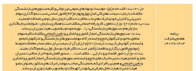نگاهی متفاوت به بنگاهداری تامین اجتماعی/ وقتی بازنشستگان از بیمه‌پردازان پیشی می‌گیرند
