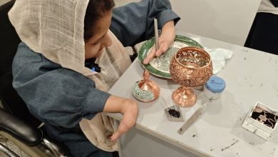 پیشنهاد ۲۰ میلیارد تومانی برای خرید اثر هنری یک معلول/ همه آثار جشنواره "همام" به فروش رفت 7 d9bedb8cd8b4d986d987d8a7d8af dbb2dbb0 d985db8cd984db8cd8a7d8b1d8af d8aad988d985d8a7d986db8c d8a8d8b1d8a7db8c d8aed8b1db8cd8af d8a7d8ab 690506ac868d5