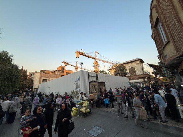 فرونشست در کمین کاخ گلستان؟! 5 فرونشست در کمین کاخ گلستان؟!